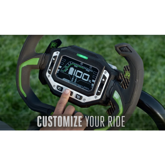 EGO power plus EGO ZT4201E-S Z6 Zeroturn Zitmaaier met stuur (107 cm)