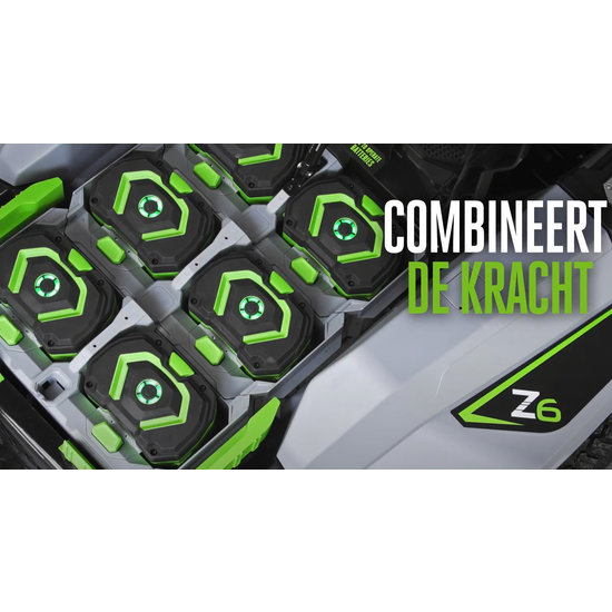 EGO power plus EGO ZT5201E-L Z6 Zeroturn Zitmaaier (132 cm)