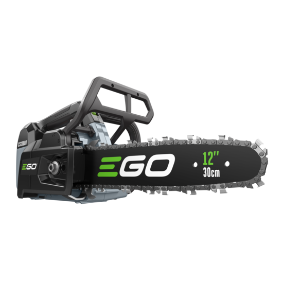 EGO power plus PRO X tophendel kettingzaag CSX3000