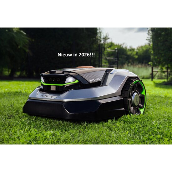 EGO power plus Aura-R2  - RM1500e  EGO robotmaaier,maaiopervlakte van 1500 m² Compleet geleverd nu met GRATIS TRIMSET!