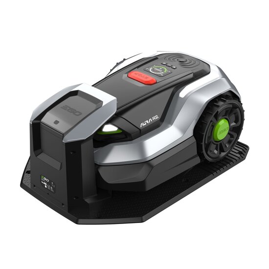 EGO power plus Aura-R2  - RM1500e  EGO robotmaaier,maaiopervlakte van 1500 m² Compleet geleverd nu met GRATIS TRIMSET!