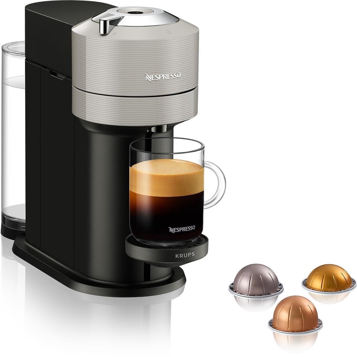 Krups Nespresso Vertuo Next XN910B Koffiecupmachine - MultiMart Bonaire