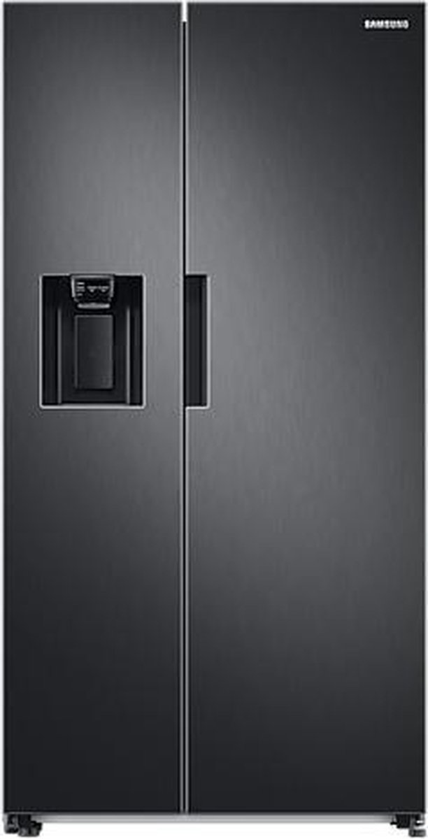 Koelkast Side by Side 634L Zwart met Dispenser - MultiMart Bonaire