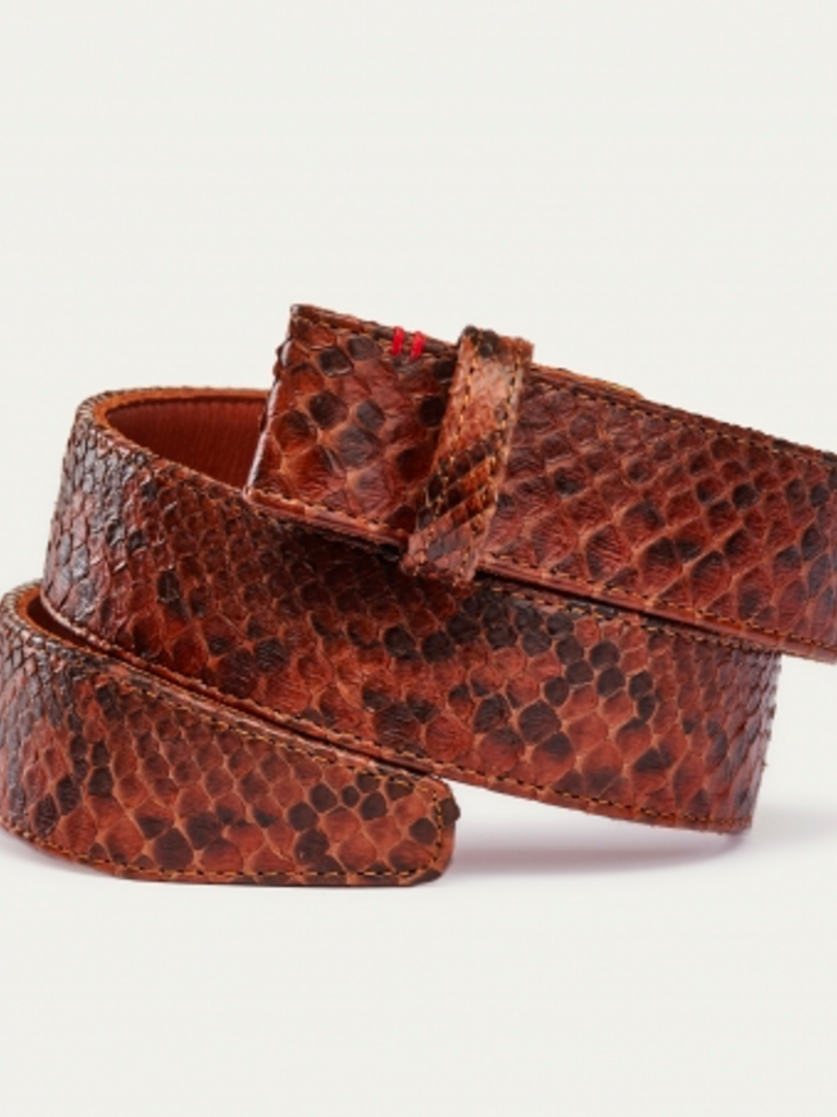 Claris Virot Ceinture Python