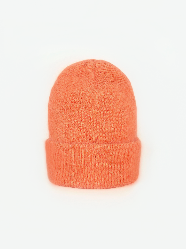 Emin & Paul Plain Angora Beanie