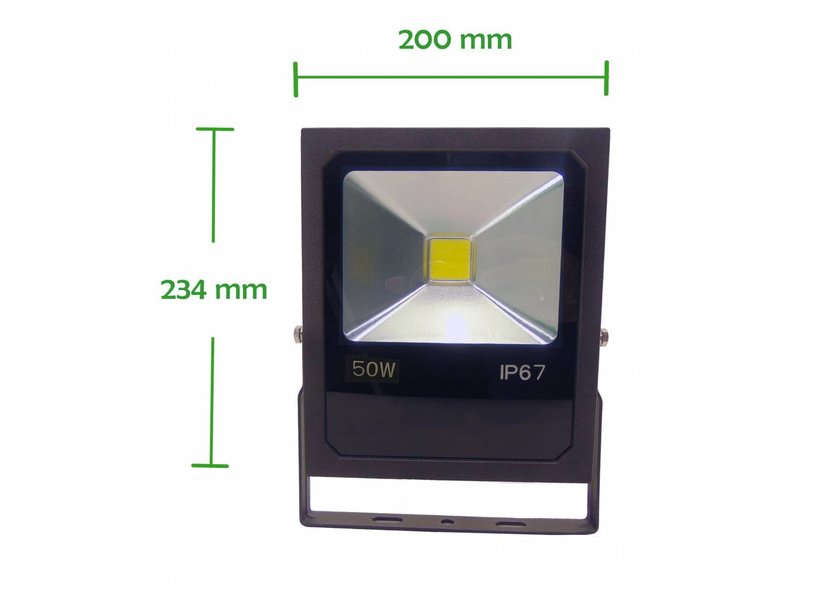LED Bouwlamp 50 Watt -Waterdicht- 4000K (helder wit) - IP67 - Crius