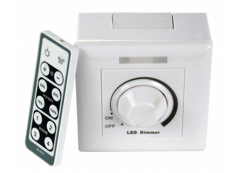 LED dimmer 100 Watt incl. afstandsbediening - Crius