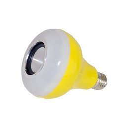 Funnylights RGB LED Speakerlamp Bluetooth 12W Geel  E27 - Funnylights Uxie