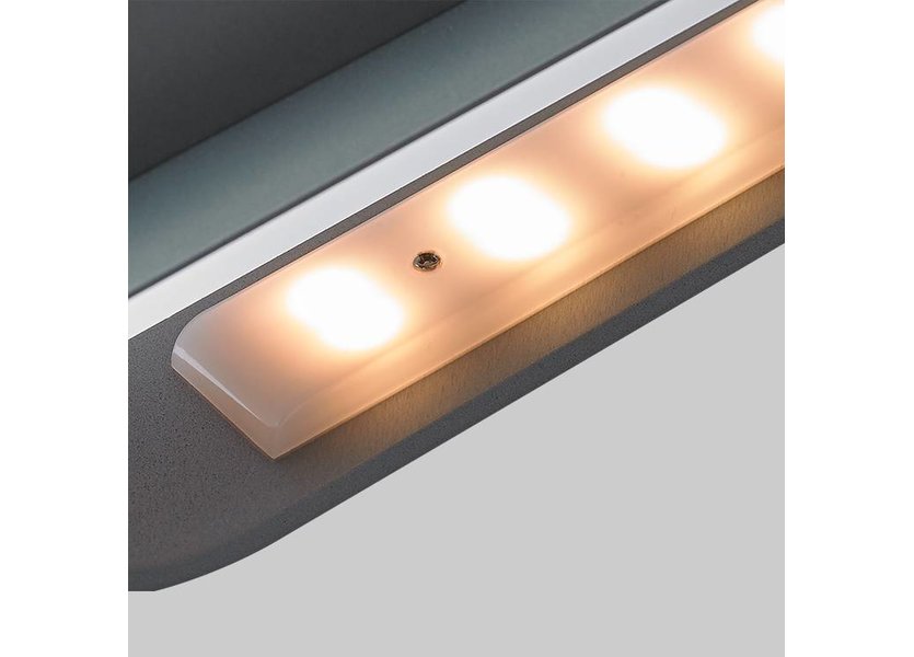 Wandlamp LED Modern Zilver 58 cm - Scaldare Abano