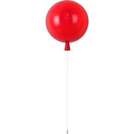 Funnylights Wandlamp Ballonlamp Rood Groot inclusief 4W LED lamp - Funnylights