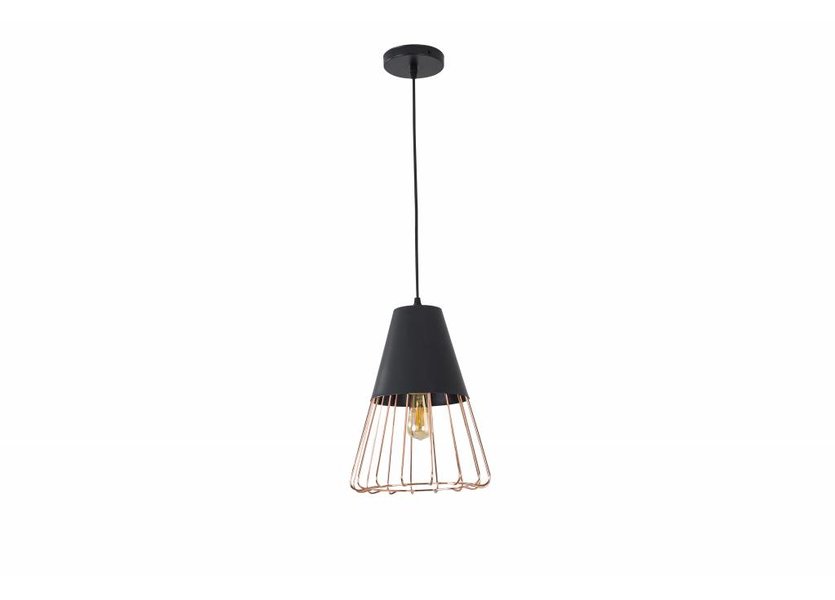 Hanglamp Draadstaal Koper - Scaldare Acerno