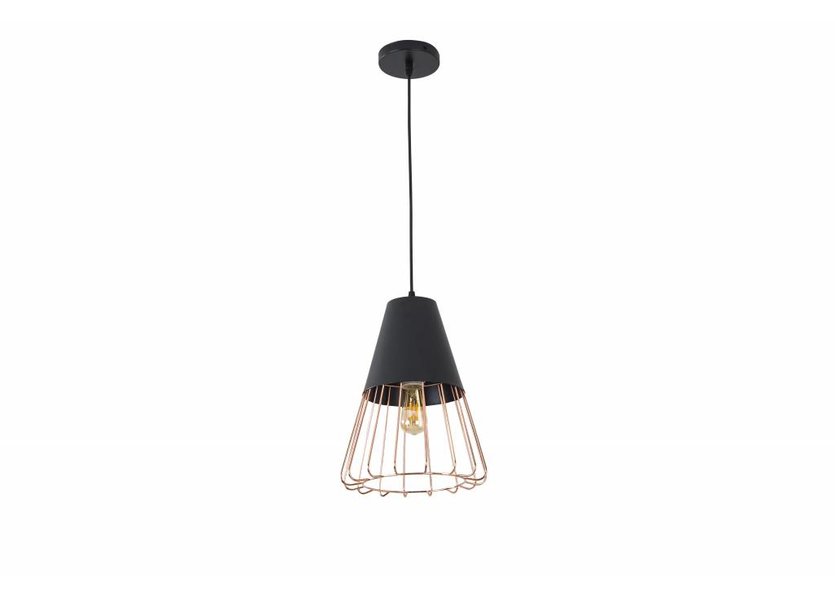 Hanglamp Draadstaal Koper - Scaldare Acerno