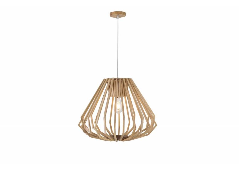 Hanglamp Hout Houtkleur 60 cm - Madera Alamo