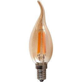 Crius Crius LED tip kaarslamp E14 4W 827 Amber Dimbaar