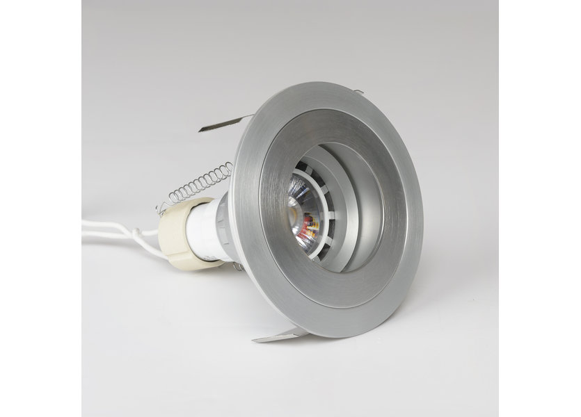LED Inbouwspot Zilver Rond - Crius
