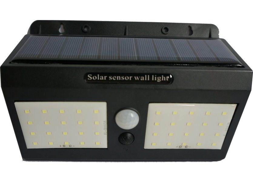 Wandlamp Solar LED Zwart Daglicht - Solar-Lights Bismuth