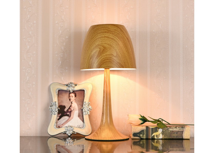 Tafellamp Modern Brons 42 cm - Valott Artisokka