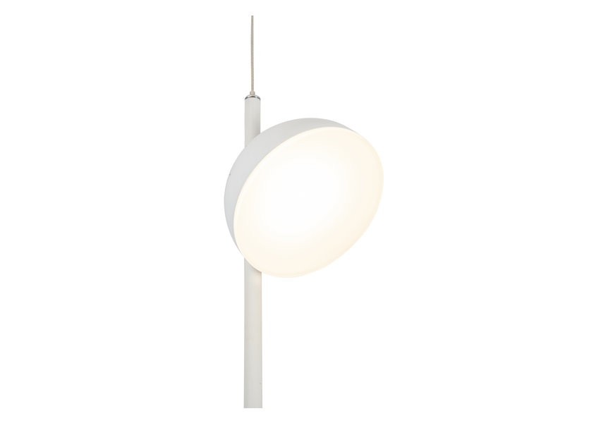 Hanglamp LED Modern Wit Rond 6 Lichtpunten - Scaldare Galbiate