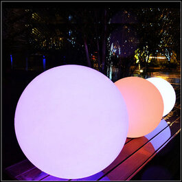 Funnylights Oplaadbare Bol 35 cm LED RGB  incl. Afstandsbediening - Funnylights Venonat Tuinlamp