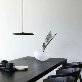 Scaldare Hanglamp LED Design Zwart Rond 30 cm - Scaldare Albi