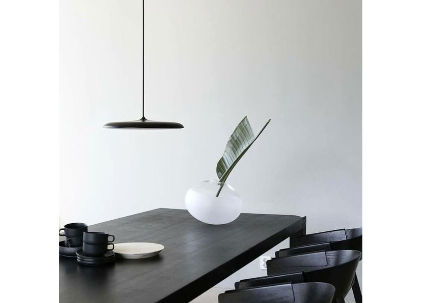 Hanglamp LED Design Zwart Rond 30 cm - Scaldare Albi