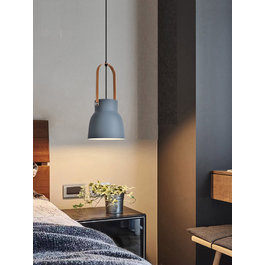 Valott Hanglamp Modern Grijs Aluminium met Hout - Valott Suvi