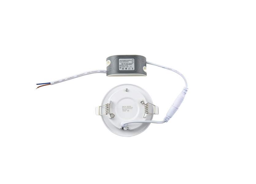 Ronde LED Inbouwspot Ø85 mm - 3 Watt - 3000K - Crius