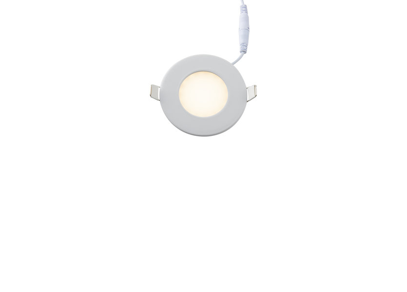 Ronde LED Inbouwspot Ø85 mm - 3 Watt - 3000K - Crius