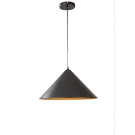 Scaldare Hanglamp Zwart met Gouden Binnenkant - Scaldare Orvinio