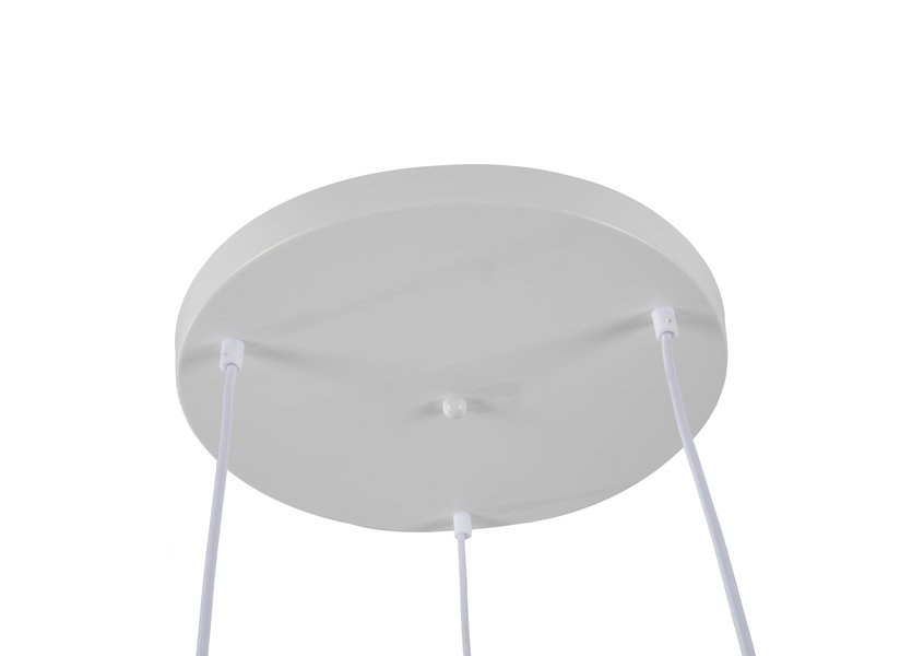 Hanglamp Modern Roze Rond Metaal 3 Licht  - Scaldare Aino