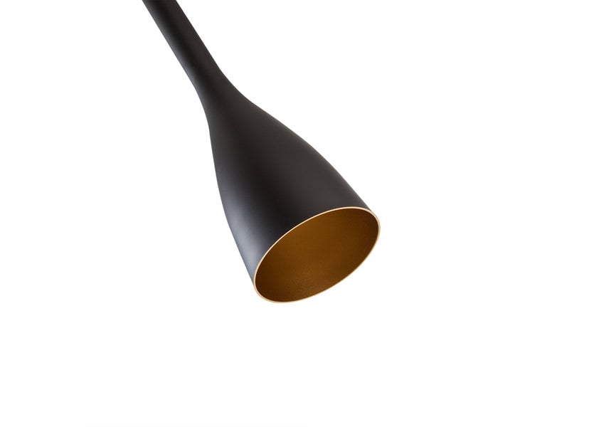 Moderne Zwarte Kegel Hanglamp – Valott Pullo