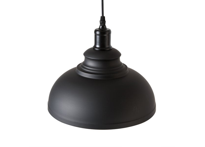 Moderne Middelgrote Zwarte Hanglamp – Scaldare Alvito