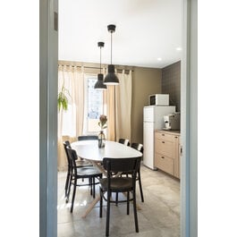 Scaldare Hanglamp Modern Zwart Rond Aluminium - Scaldare Taggia