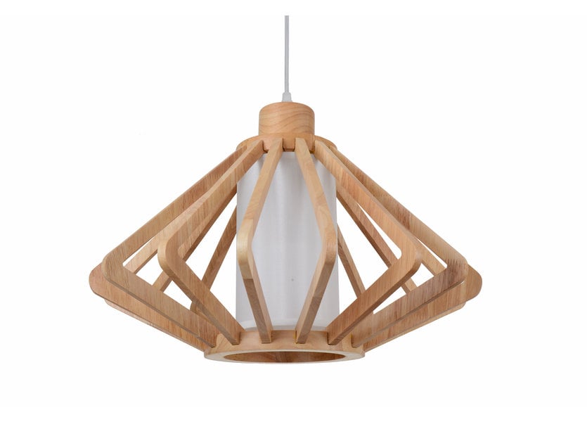 Hanglamp Hout Houtkleur 45 cm - Madera Unedo