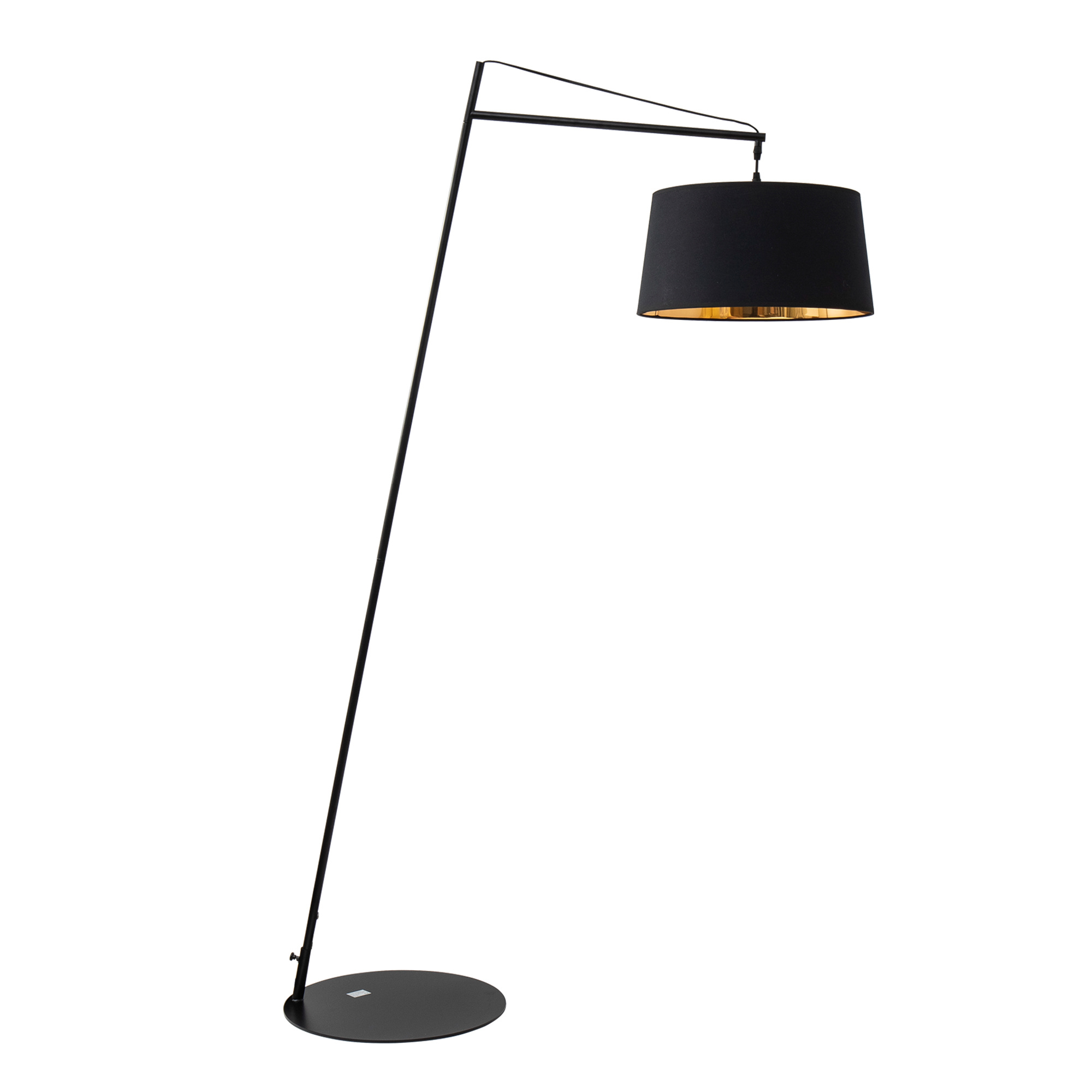 daar ben ik het mee eens erfgoed storting Staande lamp Modern Zwart met Kap H160 cm - Scaldare Vivaro