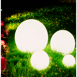 Garleds Oplaadbare Bol 30 cm LED RGB  incl. Afstandsbediening - Funnylights Venonat Tuinlamp