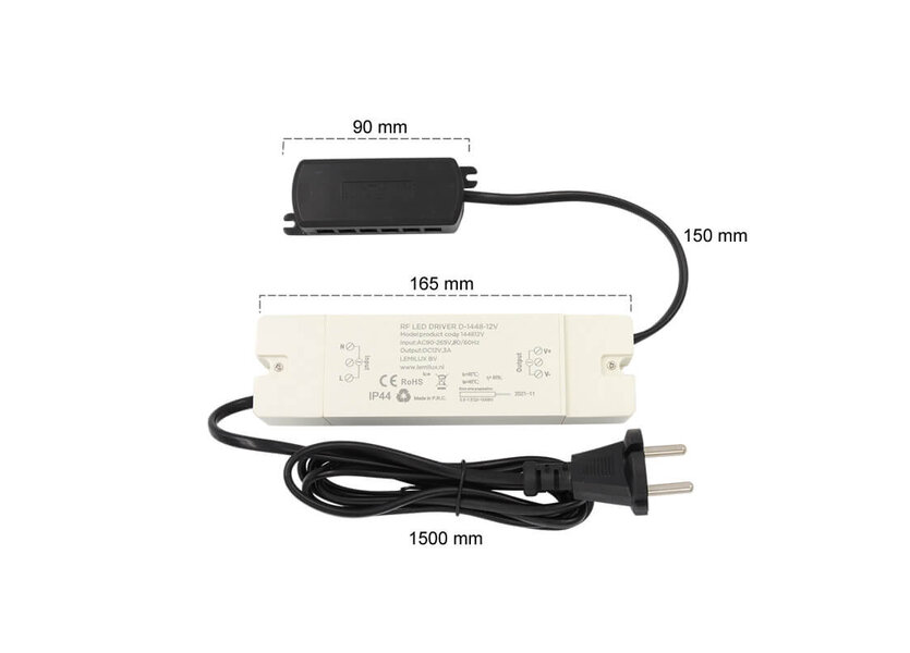 LED Verlichting Overkapping Monno Set 8