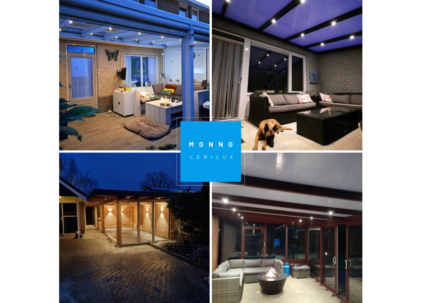 LED Verlichting Veranda Monno Set 12