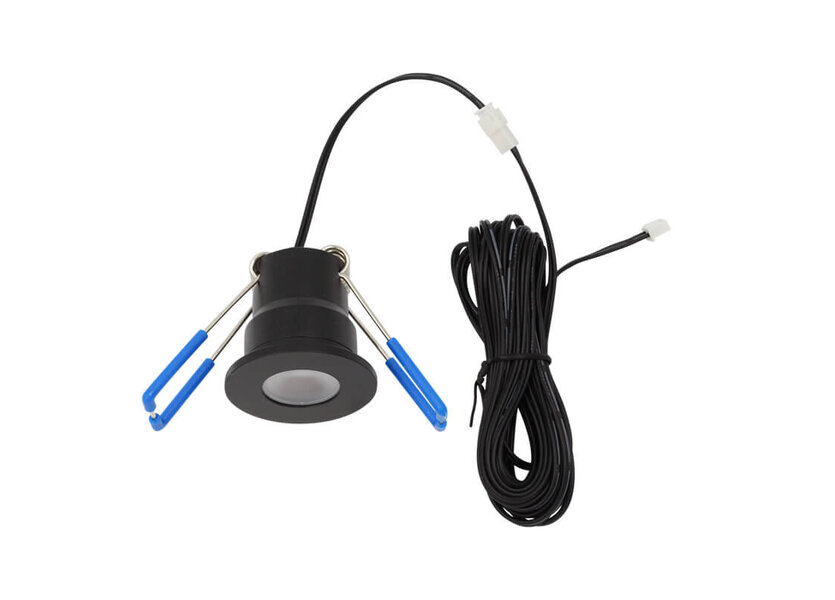 Frano Led Inbouwspot Zwart Veranda - 8 Stuks