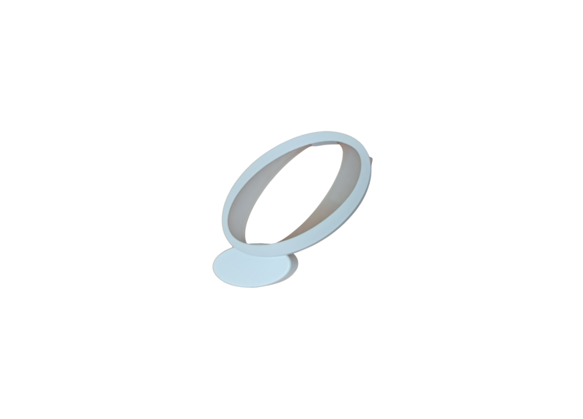 Wandlamp LED Design Wit Ovaal - Scaldare Roma