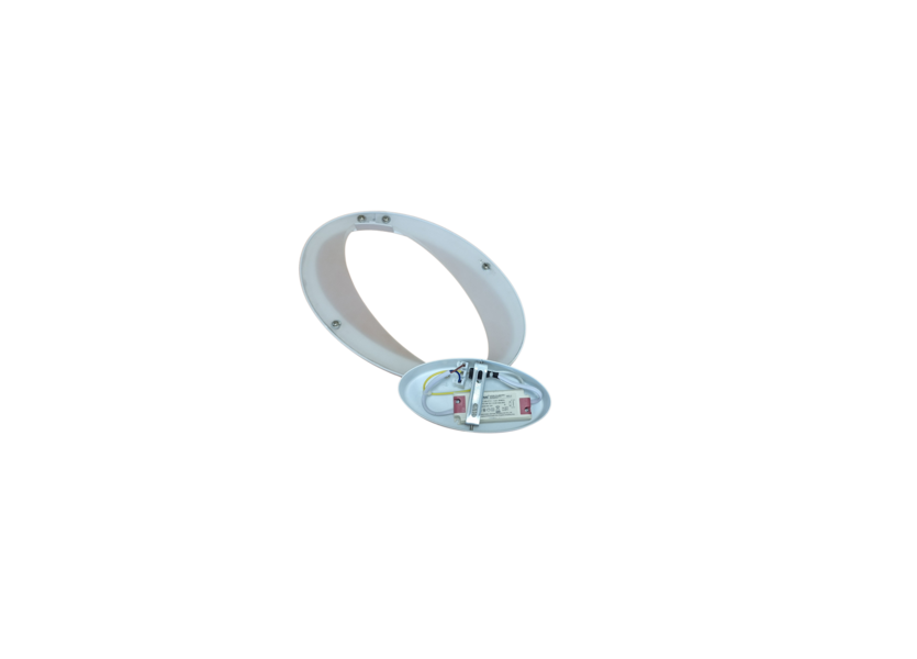 Wandlamp LED Design Wit Ovaal - Scaldare Roma