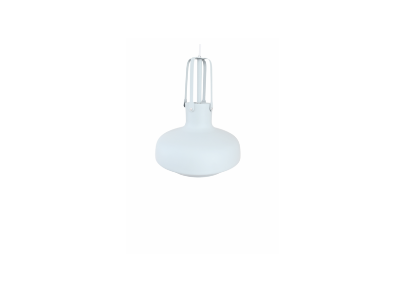 Hanglamp Modern Wit Rond diam 26/18 cm - Scaldare Taormina