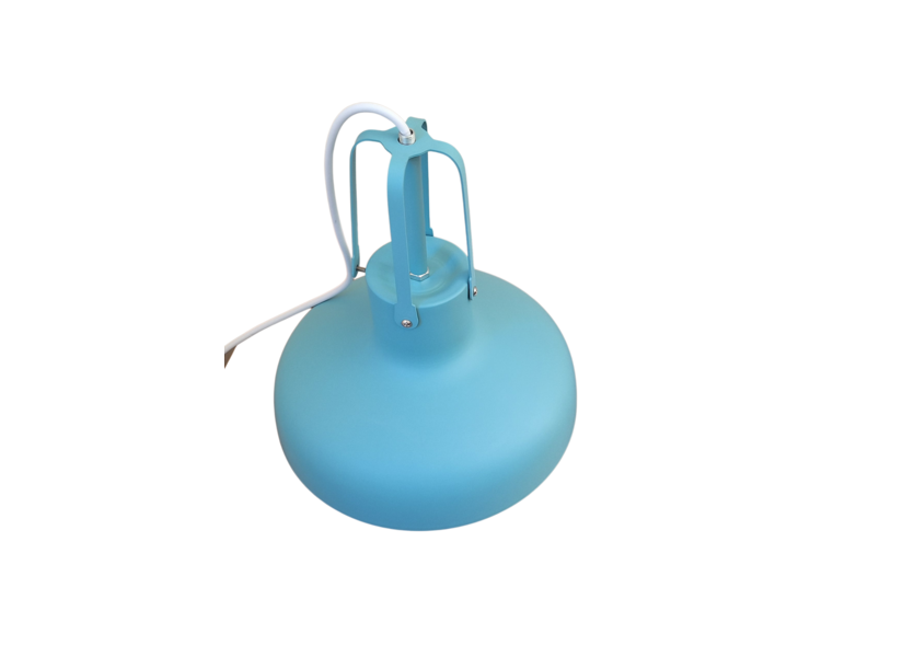 Hanglamp Modern Turquoise Rond diam 26/18 cm - Scaldare Taormina