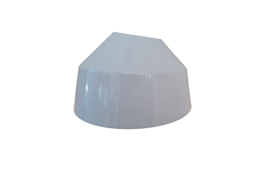 Hanglamp Wit met hout en witte binnenkant - Scaldare Marzamemi