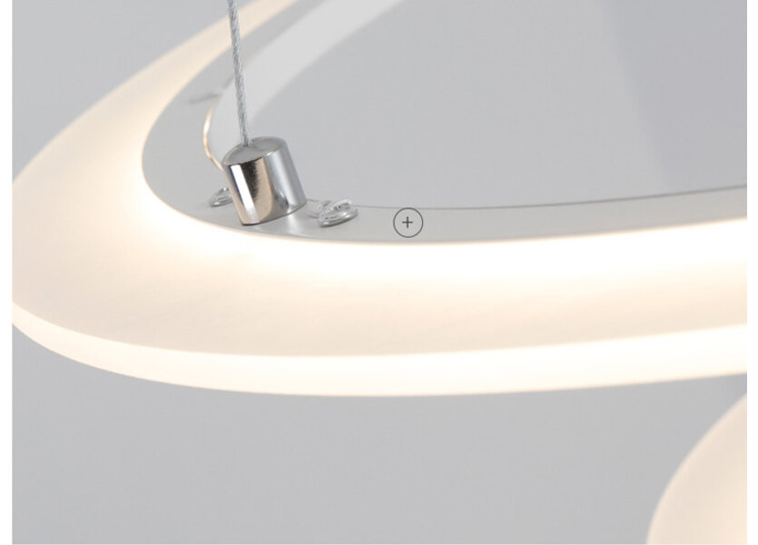 Ring Hanglamp 4 delen diam, 65/55/45/35 cm incl LED verlichting - Scaldare Gela
