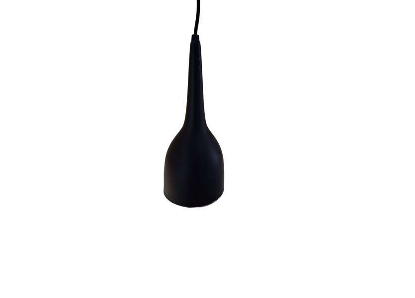 Hanglamp Design Rond Zwart met Led verlichting - Scaldare Veneto