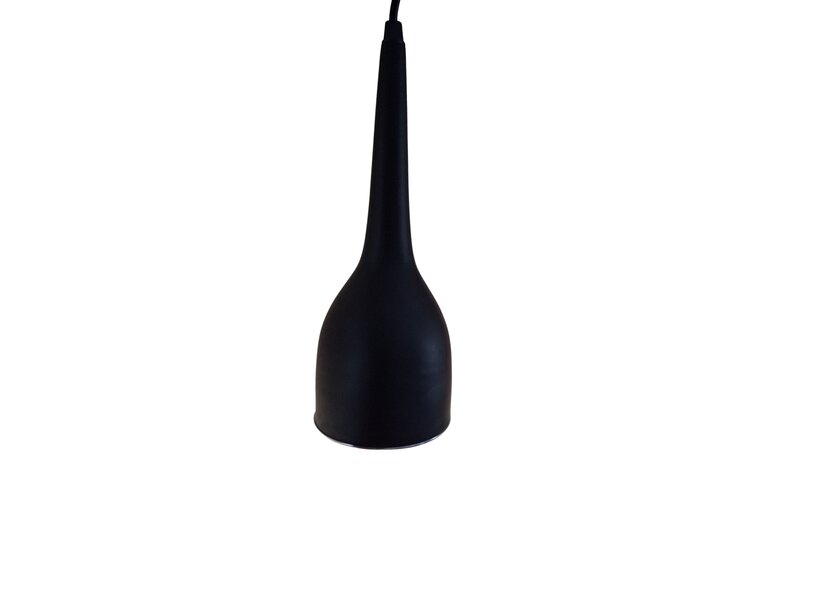 Hanglamp Design Rond Zwart met Led verlichting - Scaldare Veneto