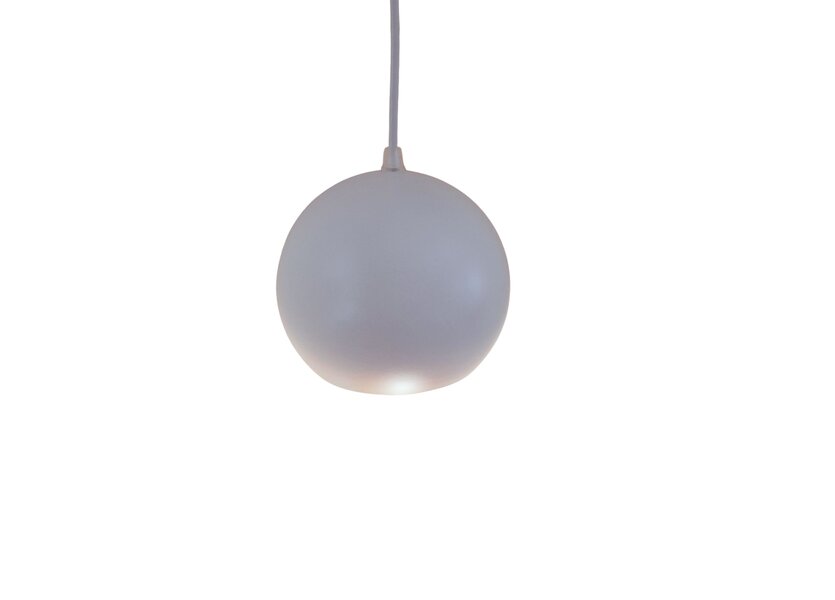 Hanglamp Design  Rond Wit Bol met Led verlichting - Scaldare Aosta