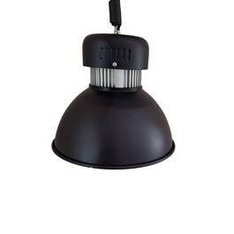 Scaldare Hanglamp Rond Zwart diam.30 cm met Led verlichting - Scaldare Bitonto