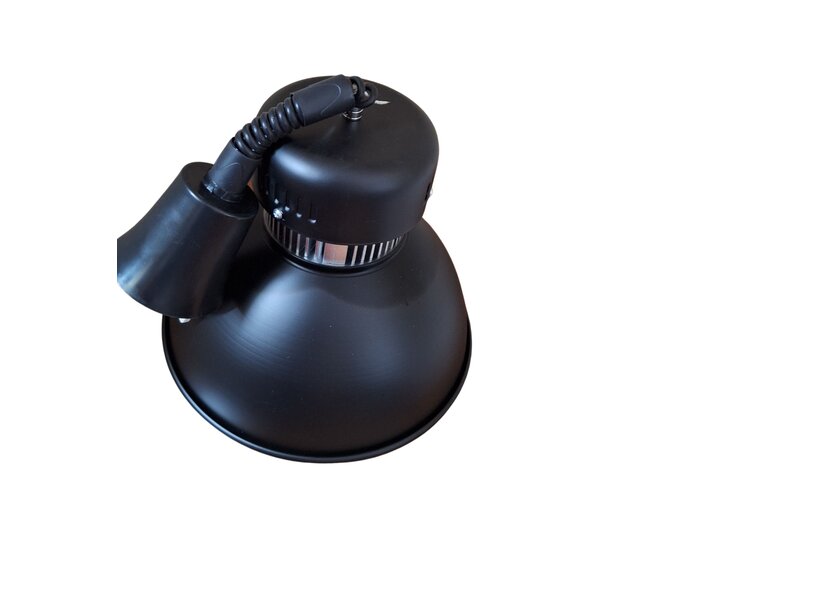 Hanglamp  Rond Zwart diam. 30 cm  met Led verlichting - Scaldare Bitonto